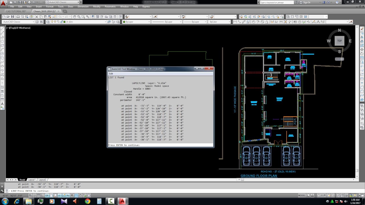 How To Find Area In AutoCad YouTube