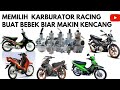 TIPS PILIH KARBURATOR BUAT MOTOR YANG TEPAT