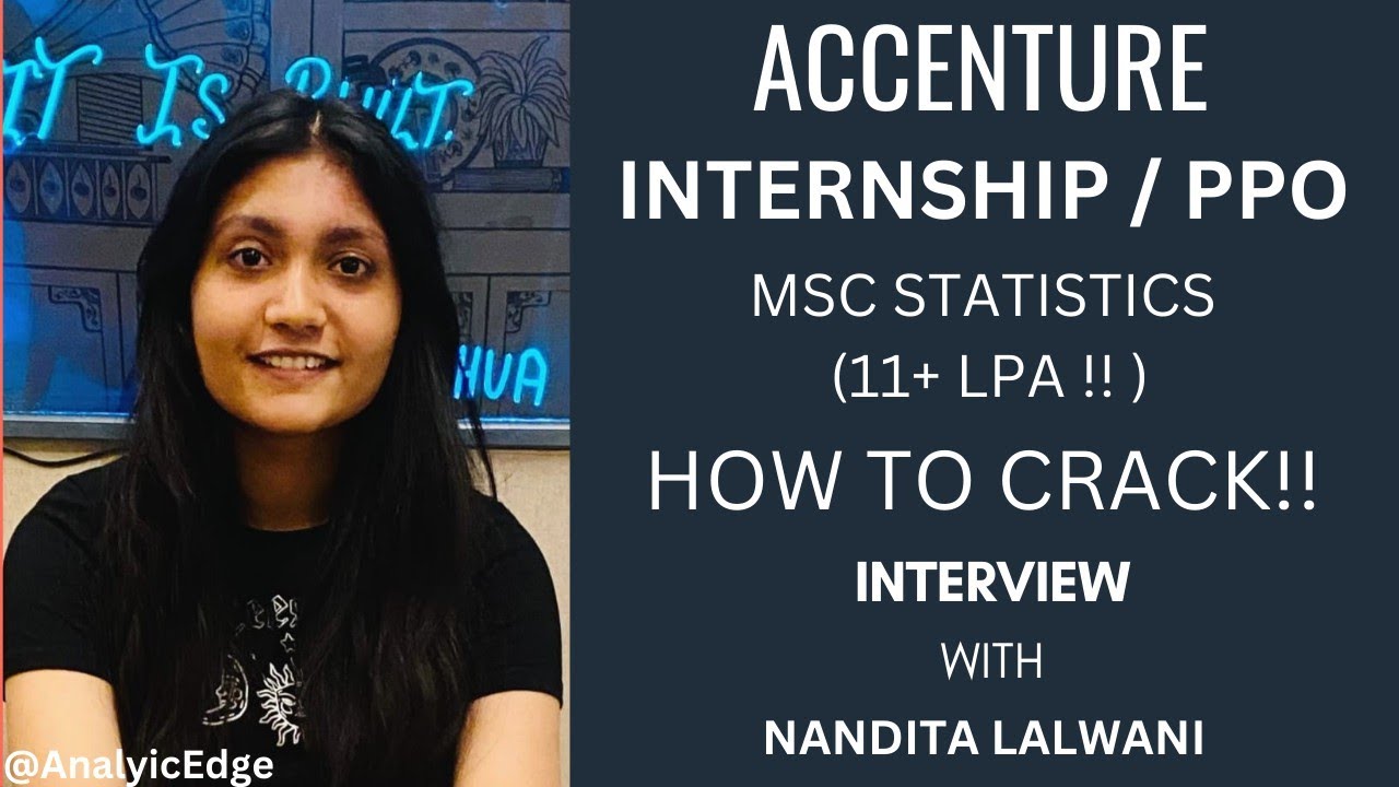 Accenture Internship Interview || Msc Statistics Placement || Accenture ...