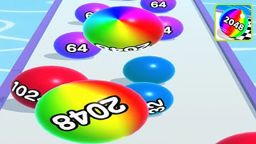 Ball Run 2048 ! All Levels Gameplay (279-286) android, ios
