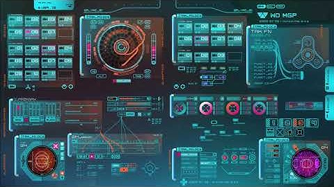 Holo Table Control Screen | Prometheus Screen Graphics by Territory Studio