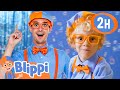 Where's Blippi Going? Ball Pit Surprise! 🚌🎉 | Blippi | Educational Kids Videos | Moonbug Kids