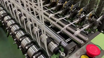 Surgical mask elastic band making machine