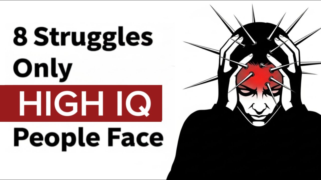 8 Hidden Struggles of Highly Intelligent People (Psychology Explains)