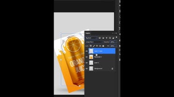 Mockup Your Design on cans in | Photoshop #shorts