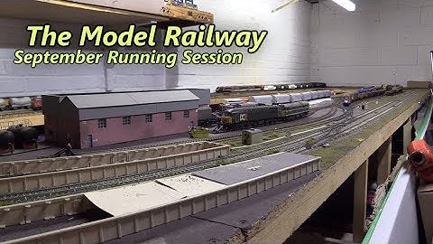 The Model Railway - September Running Session