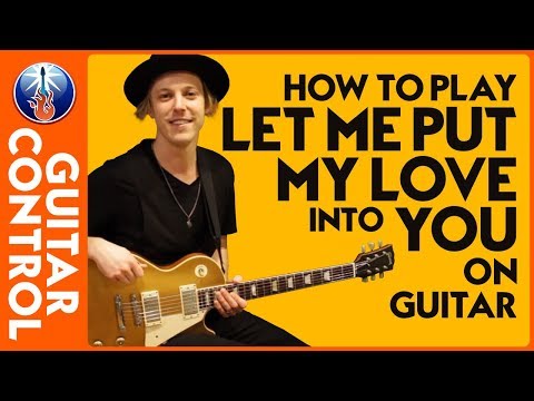 How to Play Let Me Put My Love into You on Guitar - AC DC Back in Black Lesson