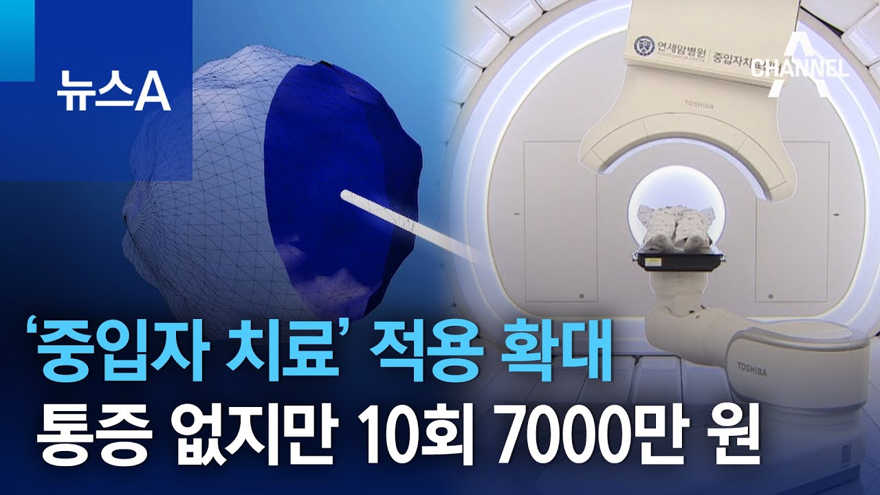 ‘중입자 치료’ 적용 확대…통증 없지만 10회 7000만 원 | 뉴스A