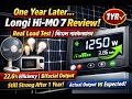 1 Year Review: Longi Hi-MO 7 N-Type Bifacial Solar Panel Performance