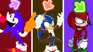 FNF Character Test Gameplay VS Playground | VS NEEDLEMOUSE | VS SONIC EXTRA | VS Knucles