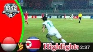 FULL HIGHLIGHTS INDONESIA VS KOREA UTARA (0-0) || PSSI ANNIVERSARY CUP 30/04/2018
