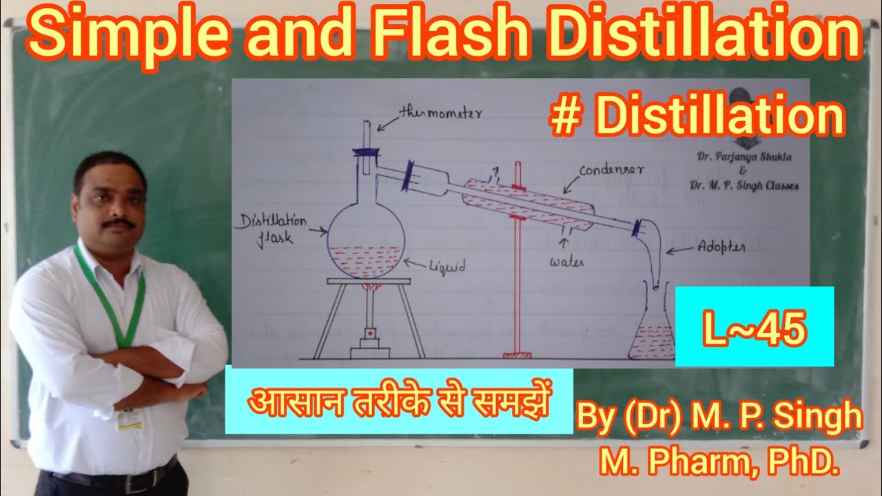 Simple and Flash Distillation Distillation Pharmaceutical