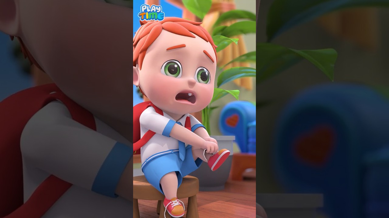 Kids Learn To Keep Trying 💪| Nursery Rhyme Baby Cartoon #shorts #kidssongs