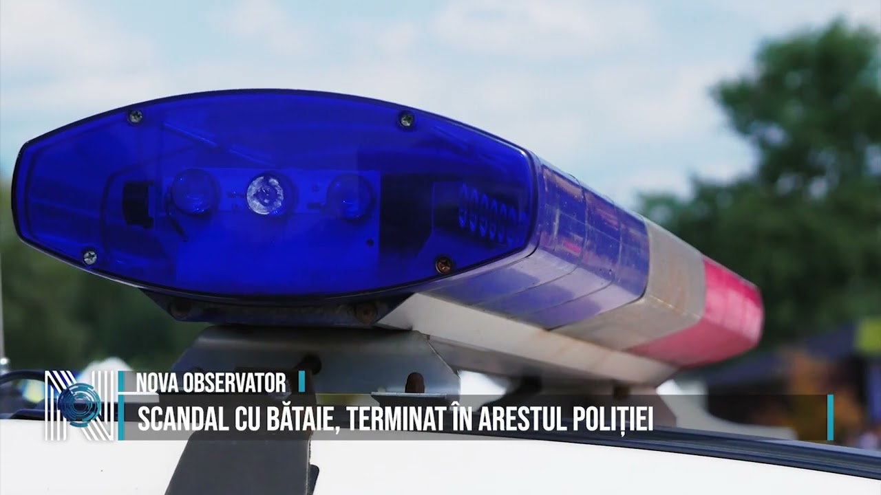 SCANDAL CU BĂTAIE, TERMINAT ÎN ARESTUL POLIȚIEI SCANDAL CU BĂTAIE, TERMINAT ÎN ARESTUL POLIȚIEI