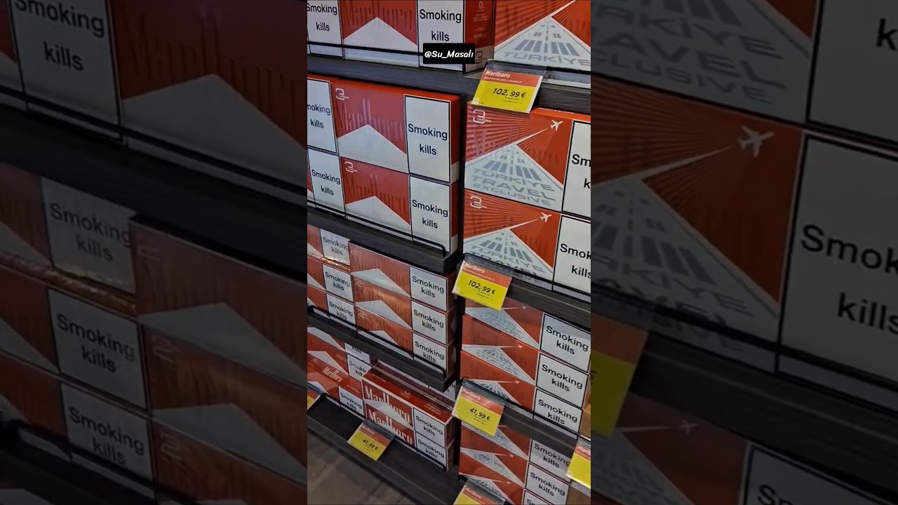 Duty Free İstanbul Havalimanı Sigara Fiyatları – Eylül 2026 #keşfet #shorts #istanbulhavalimanı