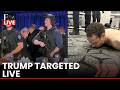 LIVE: Trump Rushed Off Stage After Gunfire; Moment of Full Chaos Caught on Camera | N18G