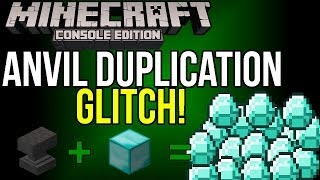Minecraft Xbox & PS3: [Anvil] How to Duplicate Items with an Anvil! | Anvil Duplication Glitch!