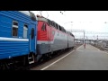 Отправление ЧС7-269 с поездом №317Б Барановичи — Караганда