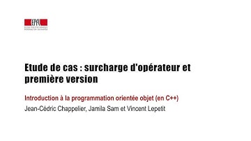 Etude de cas : surcharge d