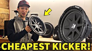 Kicker's CHEAPEST Subwoofer! Comp C12 Review
