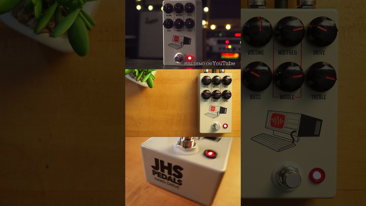 JHS Pedals Hard Drive Distortion #pedaloftheday #jhs