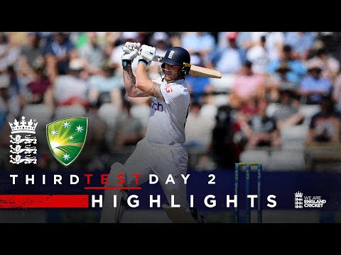 Stokes’ 80 Leaves Test In Balance | Highlights - England v Australia Day 2 | LV= Insurance Test 2023