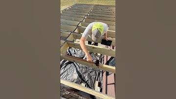 Protecting Deck Framing With Liquid Waterproofing