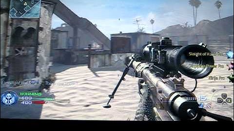 MW2: 1v1 QuickScoping *RUST* The_Snipe_Show_3 vs. Eternity_of_War (PS3)