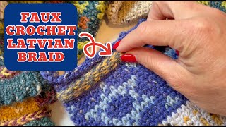 🌟 Master the Faux Crochet Latvian Braid for Stunning Stockings! 🧶🎄 | Merry Stitchmas Course by Marly Bird 2,343 views 9 months ago 29 minutes