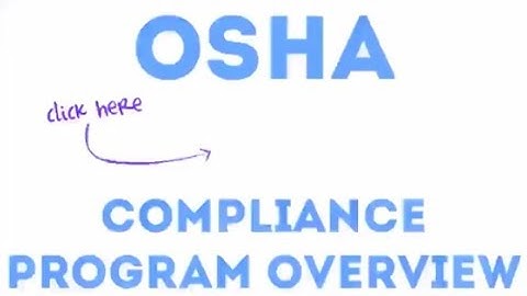 OSHA Compliance Program