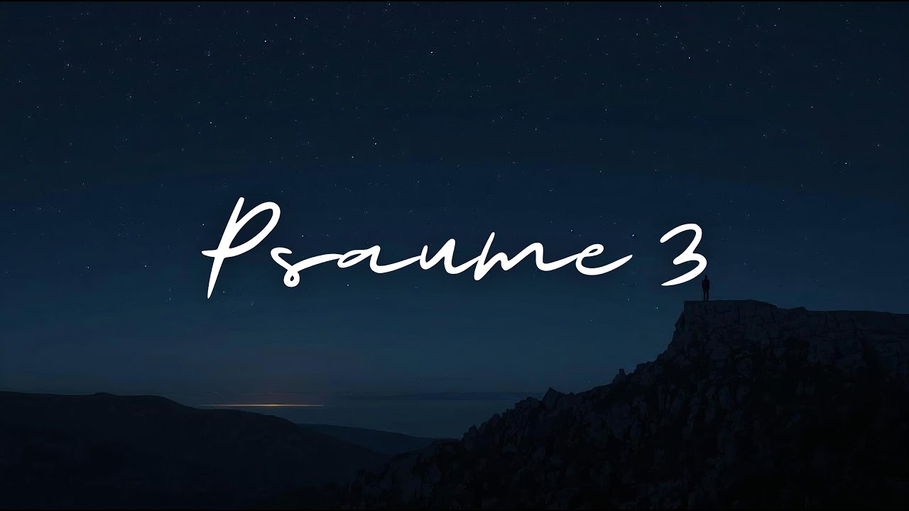 Psaume 3 – Je me couche et je m’endors en paix | Chant chrétien folk nocturne