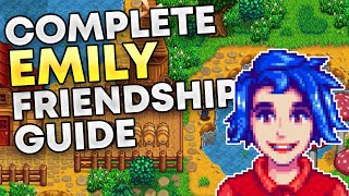 How to marry Emily in Stardew Valley! Full Friendship Guide!