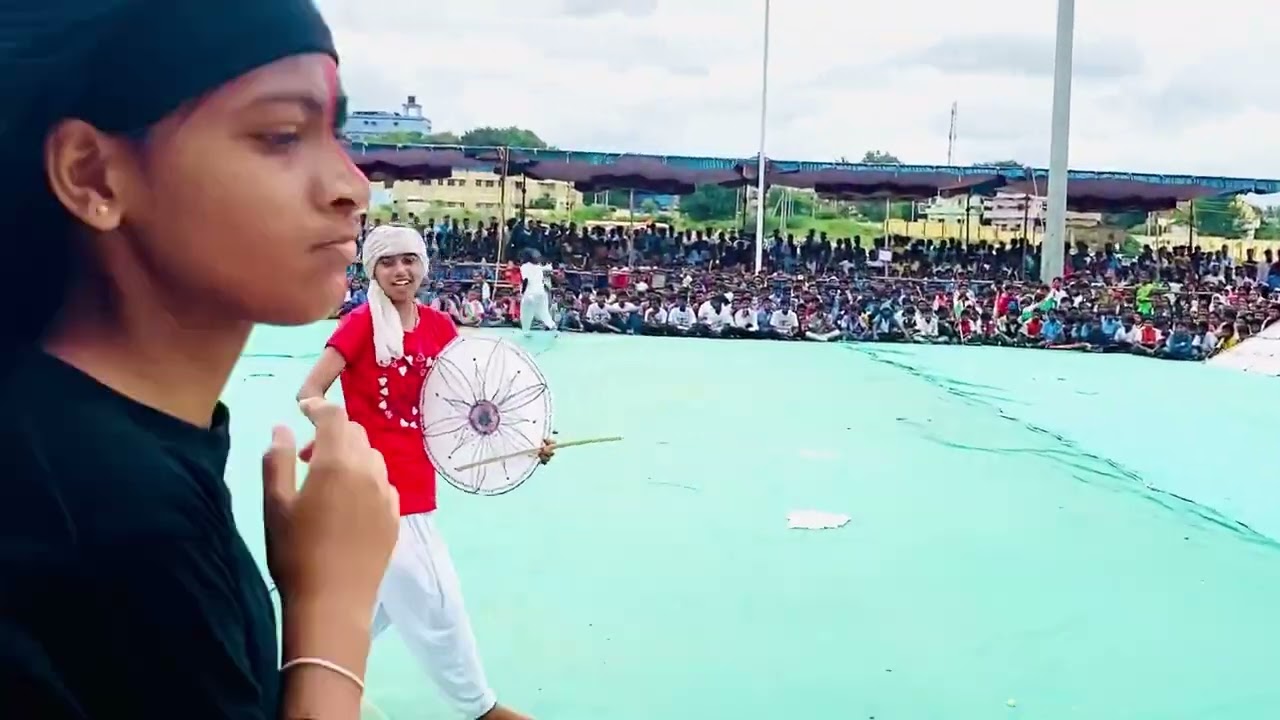 Kittururanni Chennamma school students dance performance on aug 15-2022 choreographed by Raghu malgi