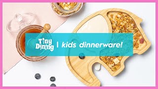 Make Mealtimes Rawr-some with Bamboo Children’s Dinnerware!