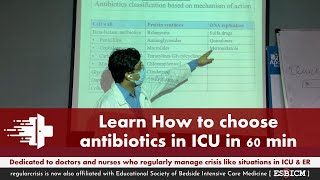 Learn how to choose empirical antibiotics in ICU in 60 mins | ESBICM