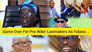 Vid) Falana Ends The Hope Of Wike' Lawmakers, Directs Them To Peter Obi's Case As Fubara May....