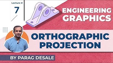 Orthographic Projection I Lect 07 I Example 06 (Multi View Projection) I Engineering Graphics
