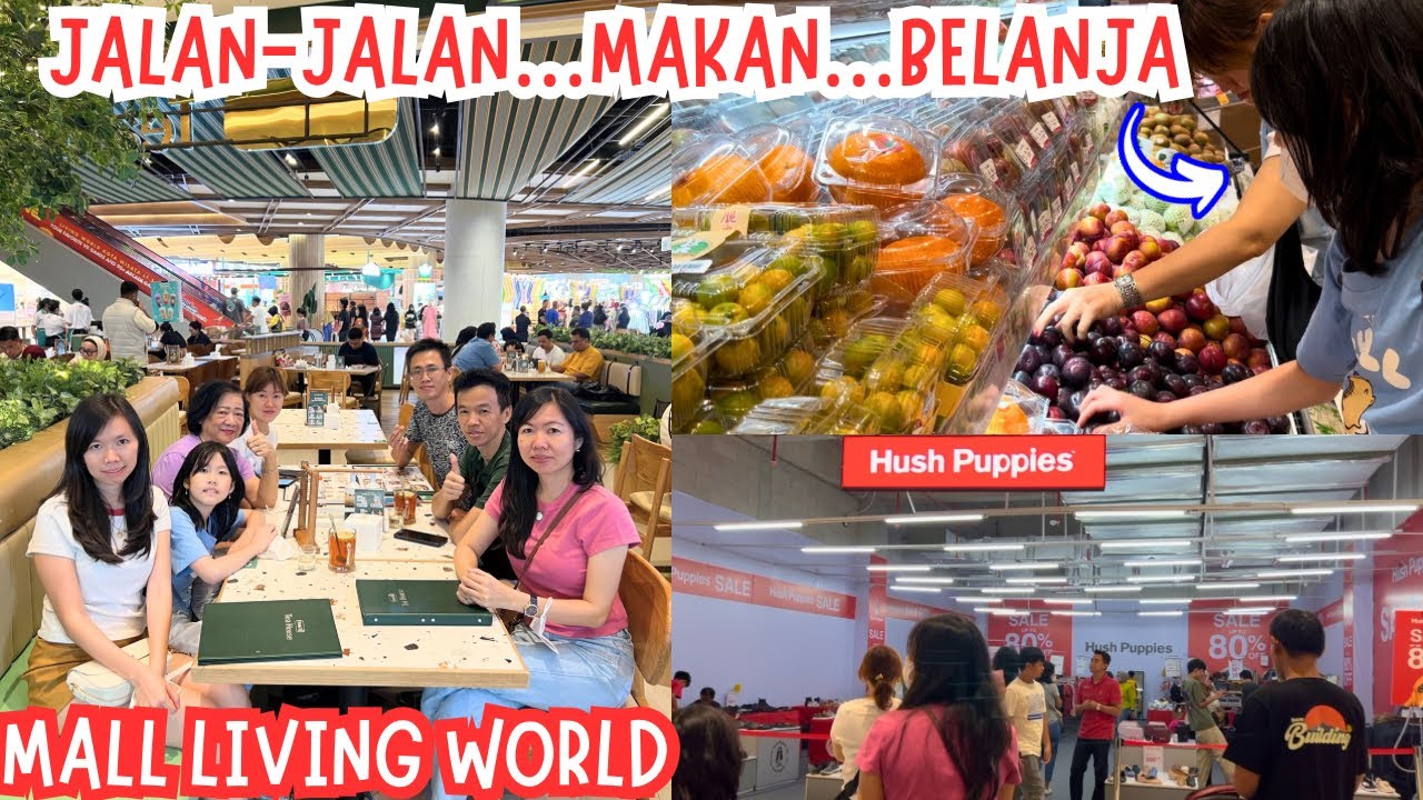 MAMPIR MAKAN KE LIVING WORLD KOTA WISATA‼️LIHAT ADA SALE LANGSUNG BELI