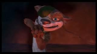 Ice Age 3 - Buck's encounter with Rudy flashback (with Spinosaurus sounds from Jurassic Park lll)