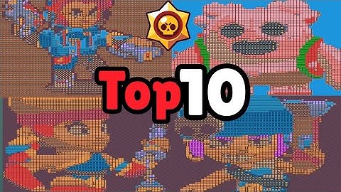 Top 10 Brawl Stars troll/funny/crazy maps layout|.