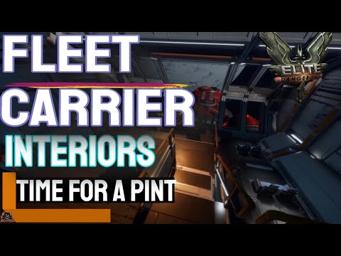 Fleet Carrier Interiors 1. Blick // Elite Dangerous Odyssey