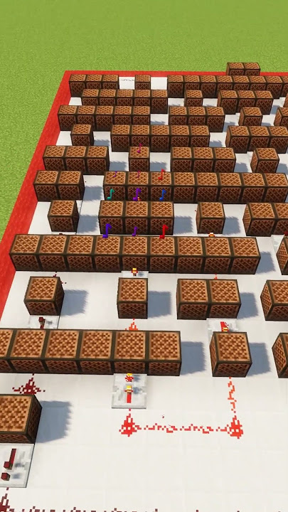 The Amazing Digital Circus Main Theme Minecraft Note Blocks Tutorial