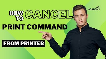 How to Cancel Print Command from Printer || কিভাবে প্রিন্টার থেকে প্রিন্ট কমান্ড বাতিল করা যায়।