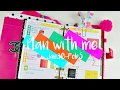Plan with me| Mini Happy Planner!