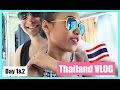 THAILAND VLOG : AWKWARD TO (day 1&2) | rhazevlogs
