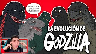 LA EVOLUCION DE GODZILLA (ANIMADA) - REACCION KAIJU THEKALO