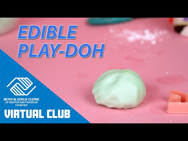 Edible Playdough Recipe (3-Ingredients)