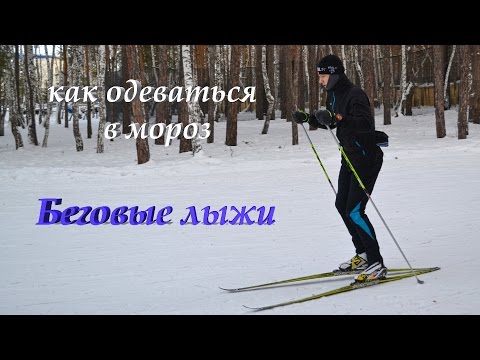 Как одеваться в мороз для беговых лыж