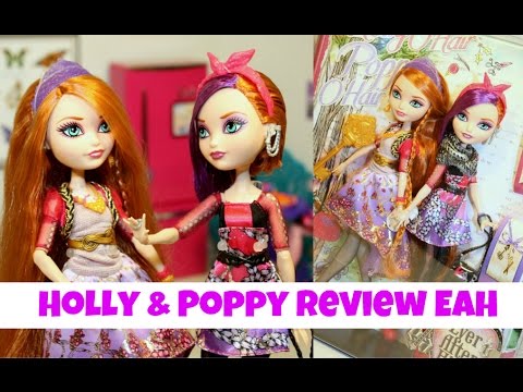 Holly and Poppy O'Hair Twin Pack Rapunzel's Daughters Ever After High Doll  Review