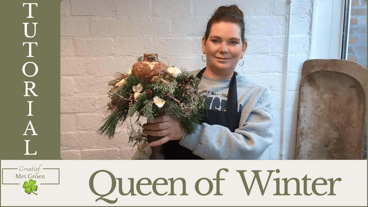 Queen of Winter | DIY Bloemschik Tutorial